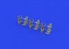 Eduard 632191 Luftwaffe rudder pedals PRINT 1/32